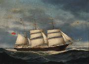 unknow artist The barque Annie Burrill oil painting reproduction